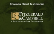 Fitzgerald & Campbell logo over faded watermark image